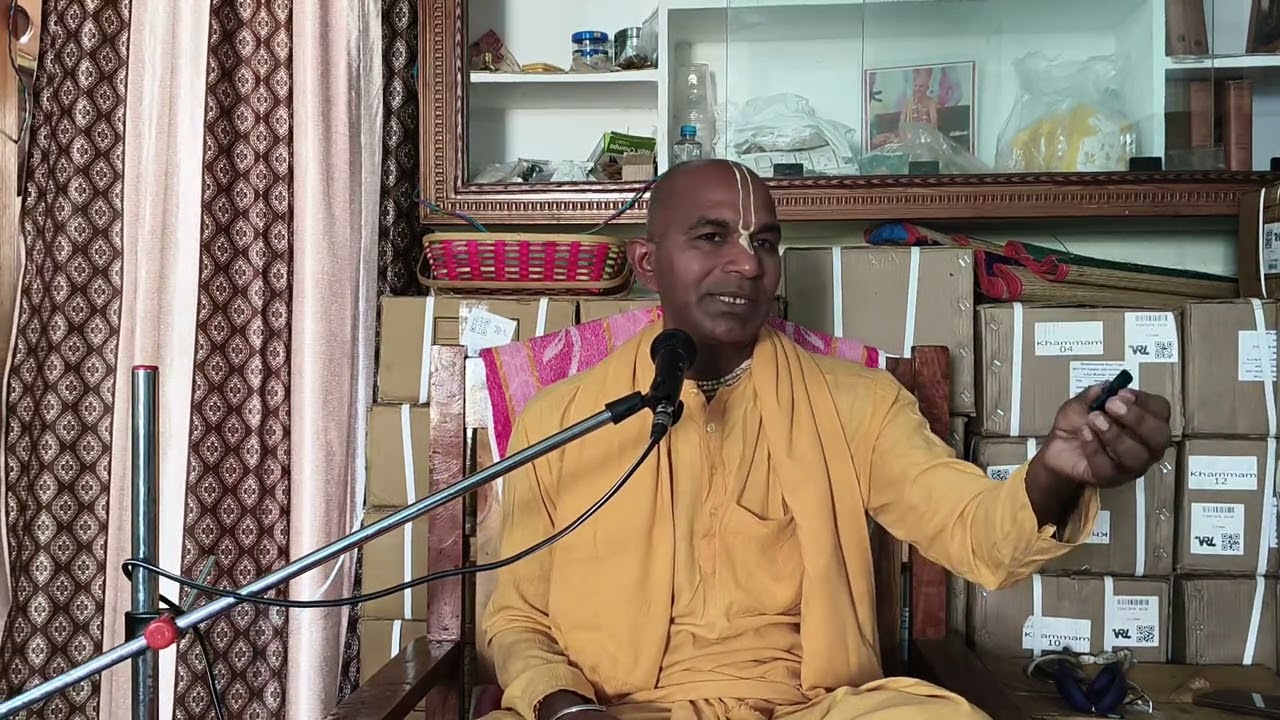 C CAdi Leela 6th Ch | Srila Advaita Acharya Appearance Day0 | HG Srijeeva Prabhuji | ISKCON Khammam