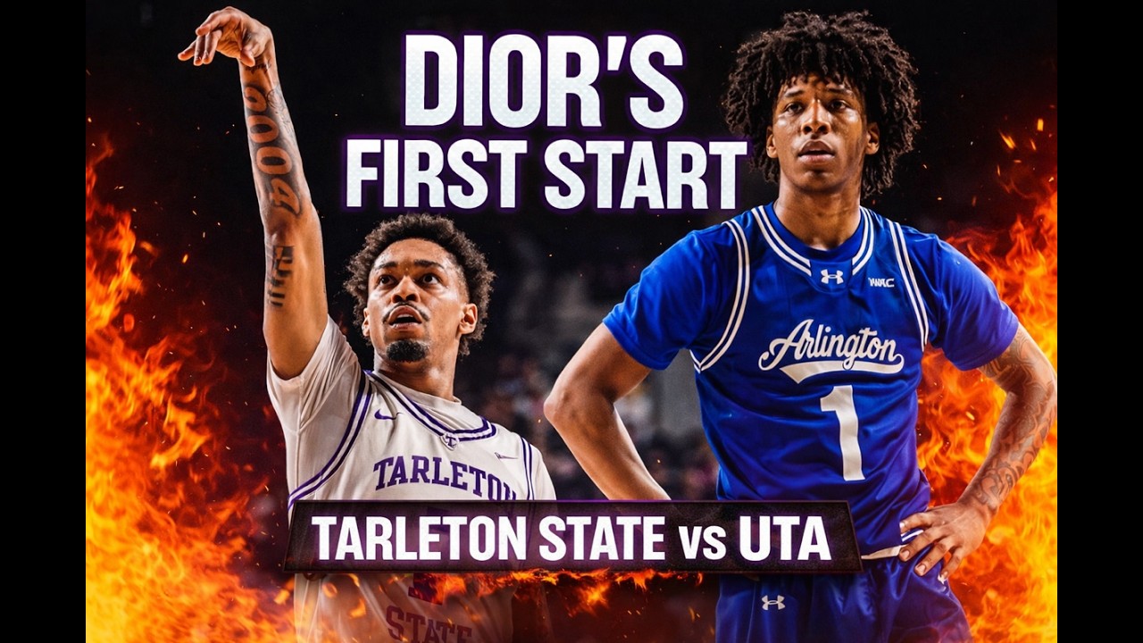 Dior Johnson's First Start, Tarleton State vs UTA