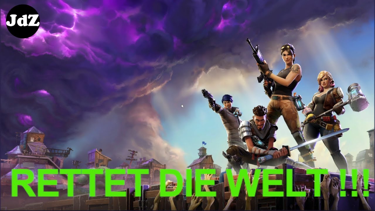 Let´s Play Fortnite Rettet die Welt 001 - Was ist denn hier Los