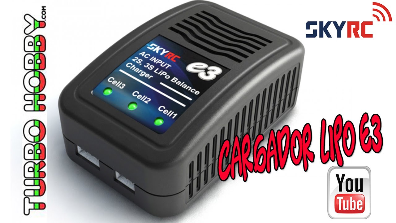 Cargador E3 Lipo de SkyRC | Turbohobby.com