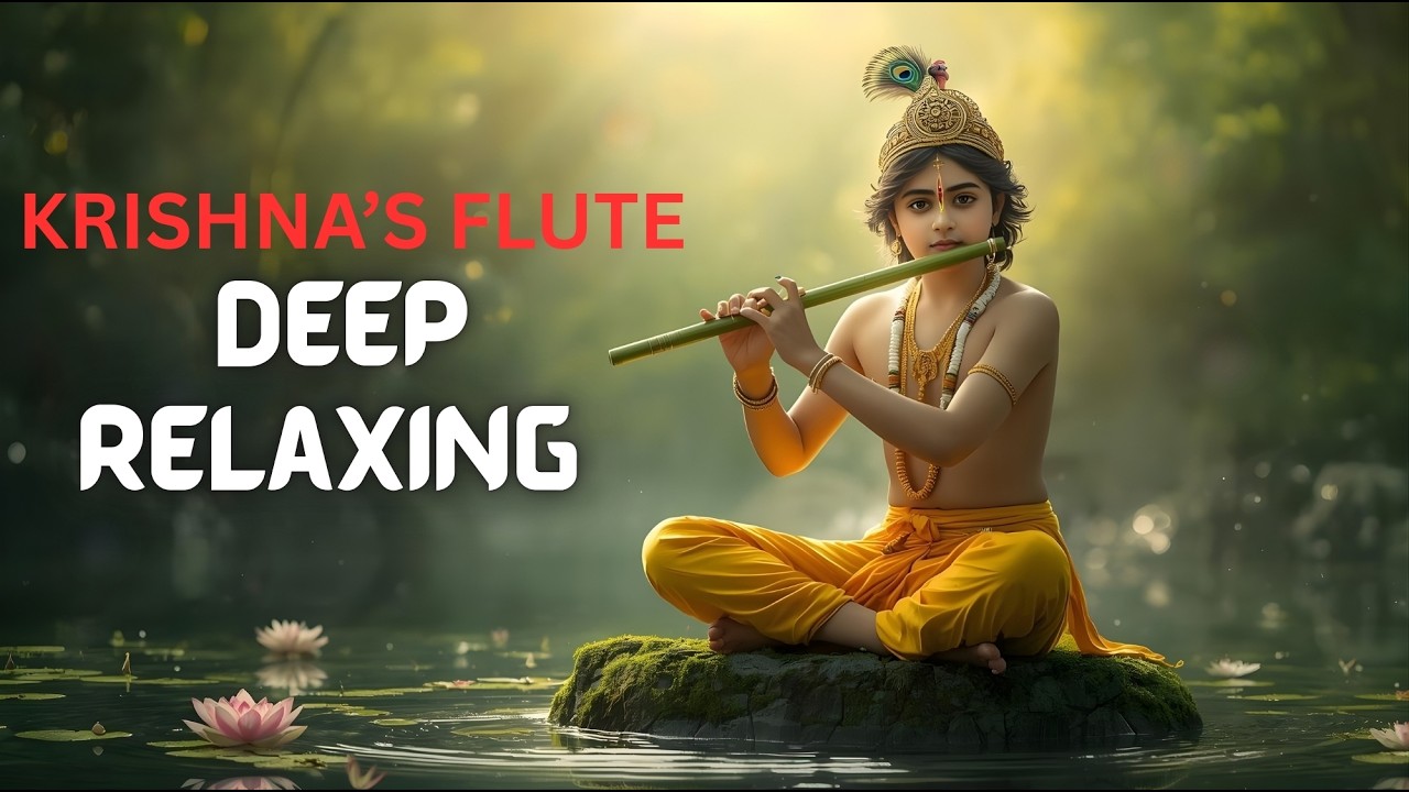 Krishna Flute in Nature | Morning Relaxing Music & Stress Relief Ep 42/26