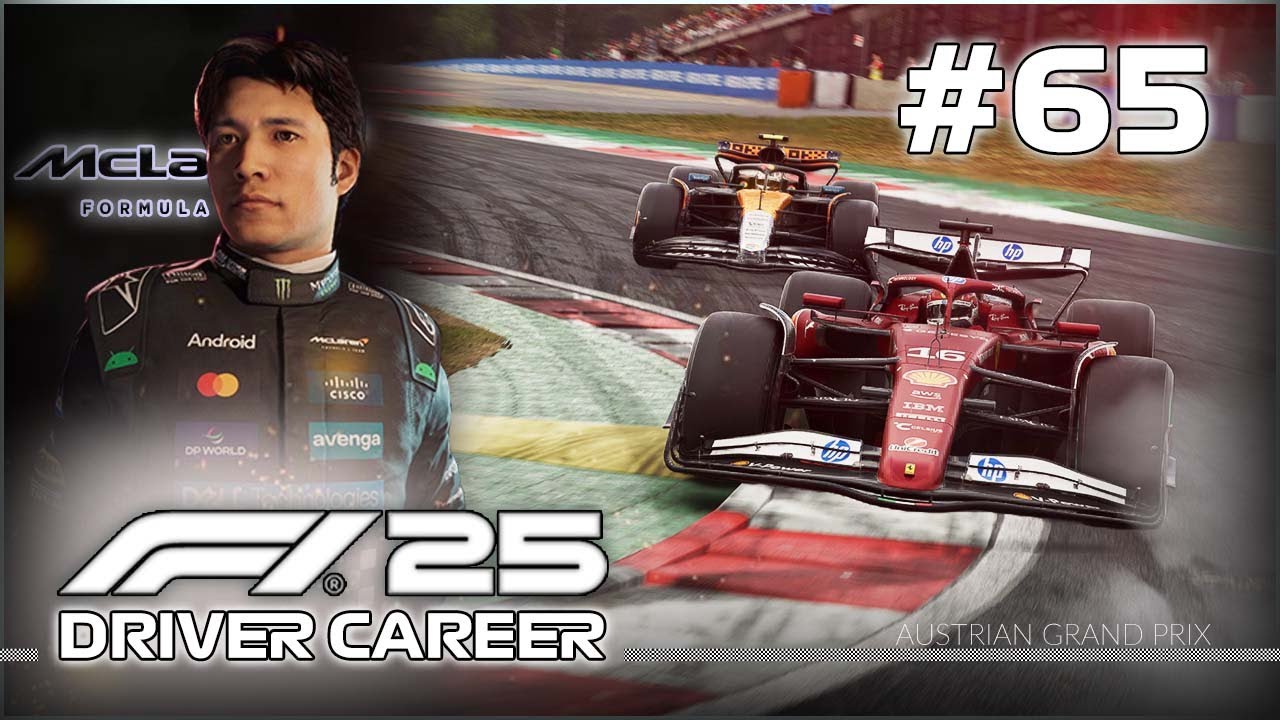 КАК ОН ВСЕ ЕЩЕ ВОДИТ?! (Режим карьеры водителя F1 25 &mdash; Часть 65 &mdash; Геймплей контроллера)
