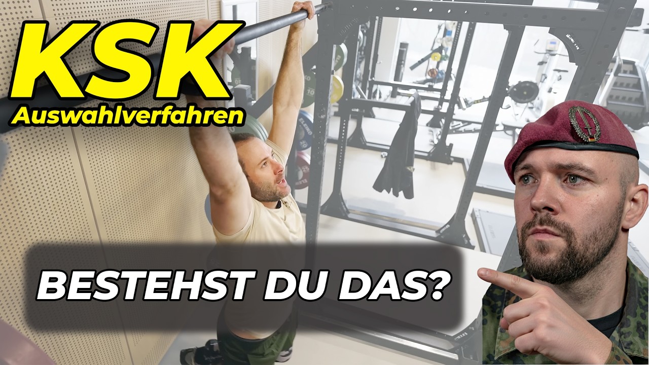 KSK-AUSWAHLVERFAHREN: WIE ANSPRUCHSVOLL IST DAS NEUE KSK-AUSWAHLVERFAHREN ?