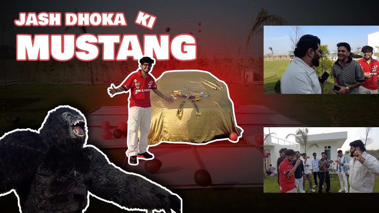 Jash Dhoka Ki Mustang🥰😍  @TwoSideGamersYT   #fusioncars #Deliveryvlog