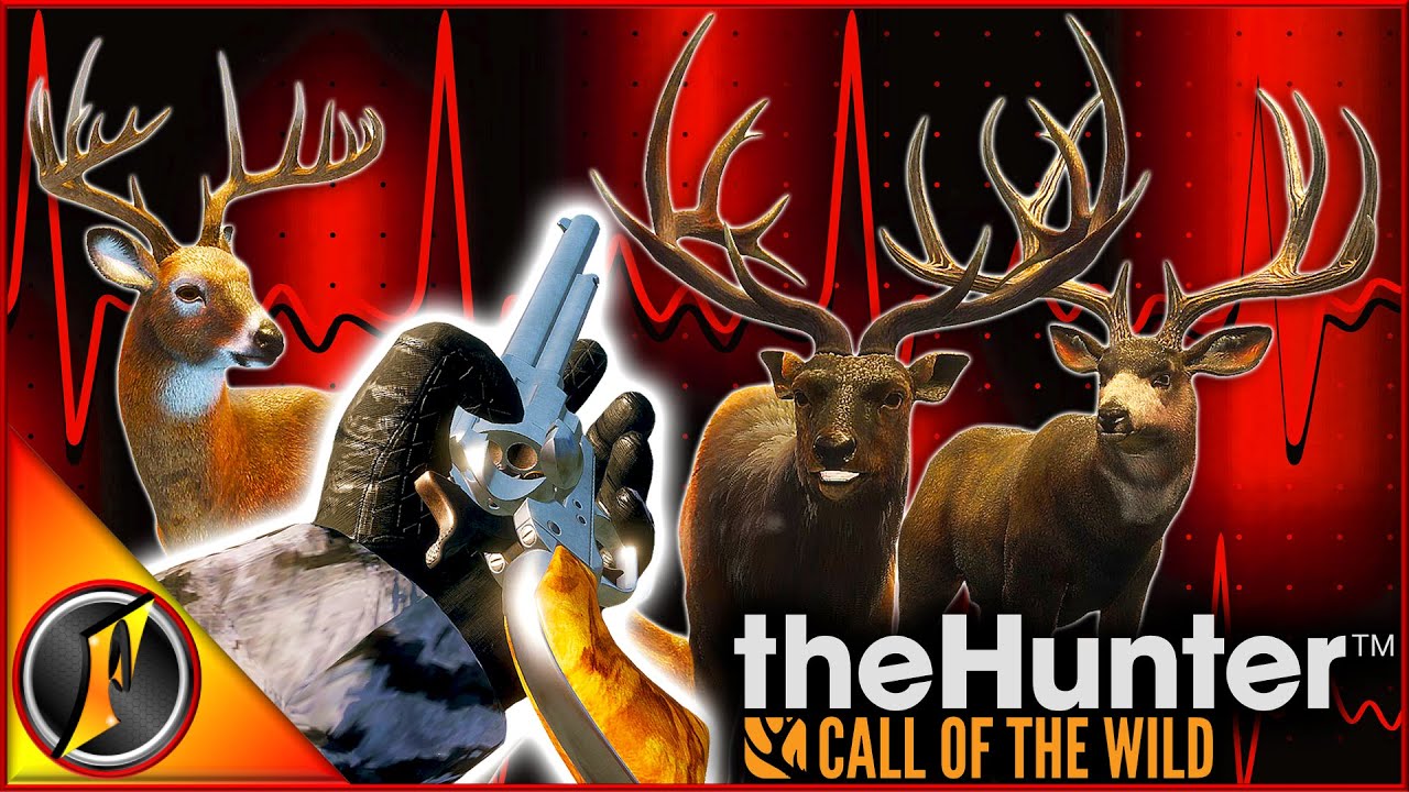 Revolver HEARTSHOT CHALLENGE! | Every North American DEER Species in Call of the Wild!