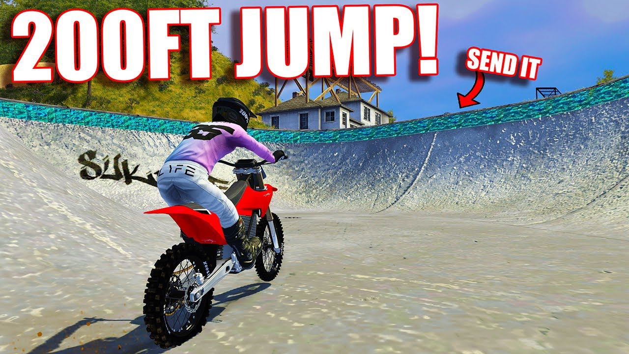 200FT JUMP VS EVERY ELECTRIC DIRTBIKE IN MXBIKES!?