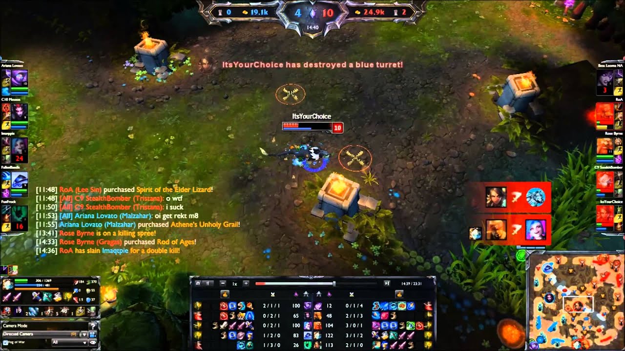 Sneaky Tristana & LemonNation Morgana vs. Imaqtpie Jinx & Meteos Elise - LoL Challenger NA SoloQ