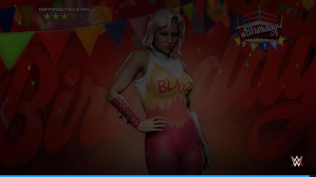 WWE 2K25 ALUNDRA BLAYZE BIRTHDAY BASH 🆚 LASH LEGEND