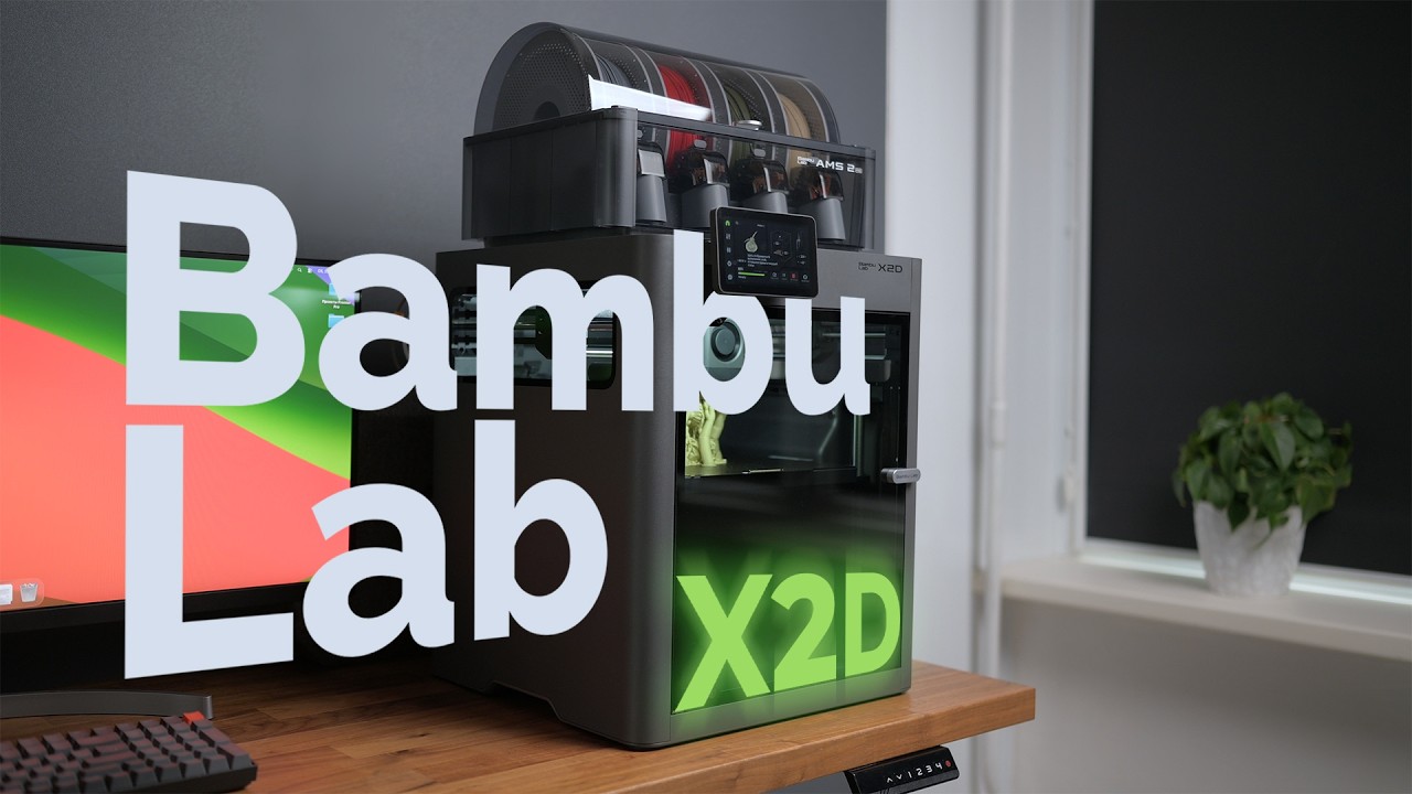 Bambu Lab X2D: зачем 3D-принтеру сразу два сопла?
