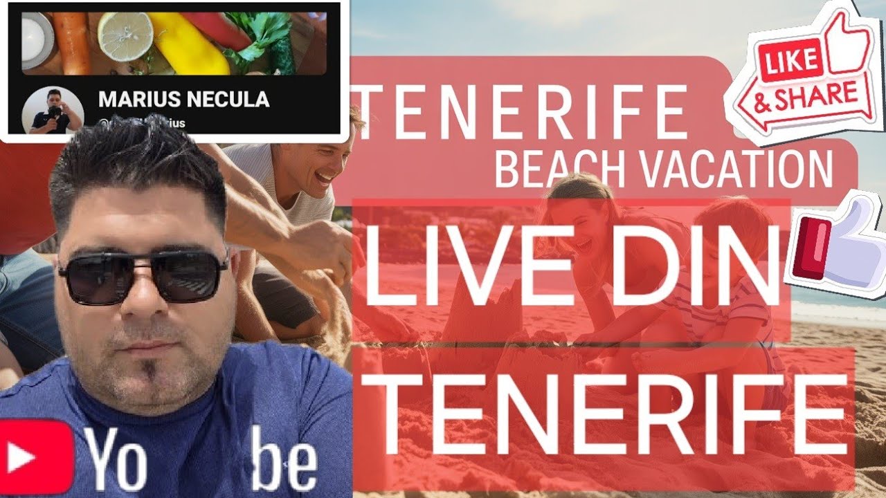 LIVE din  T E N E R I F E    Spania Las Americas Temperatura +25°