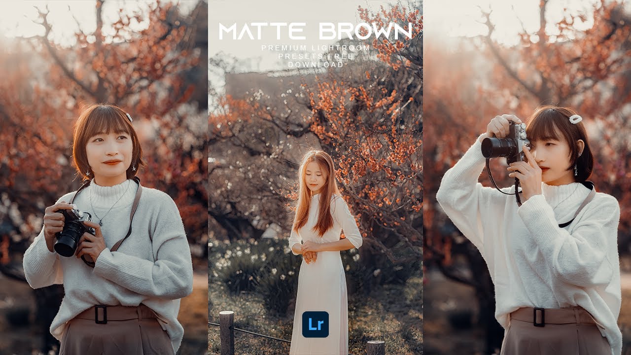 Matte Brown Presets - Lightroom Mobile Preset Free DNG & XMP | Dark Brown Lightroom Presets