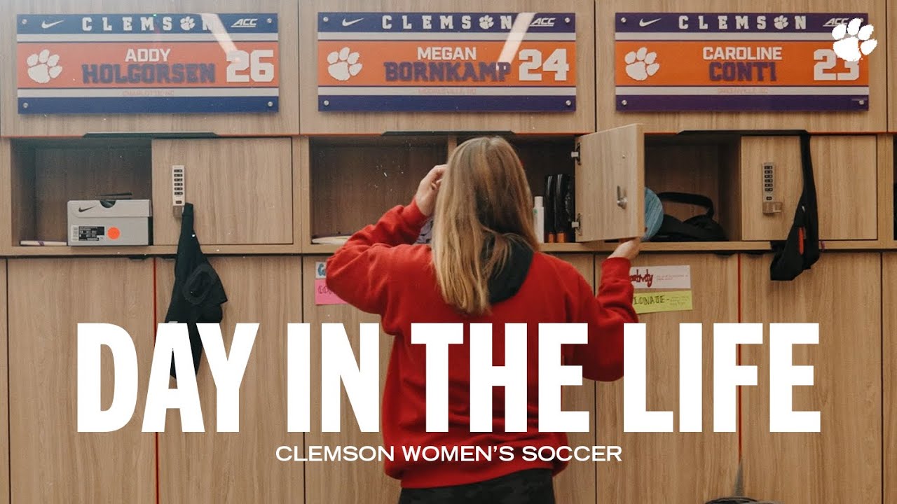 Clemson Women's Soccer || Day in the Life w/ Megan Bornkamp