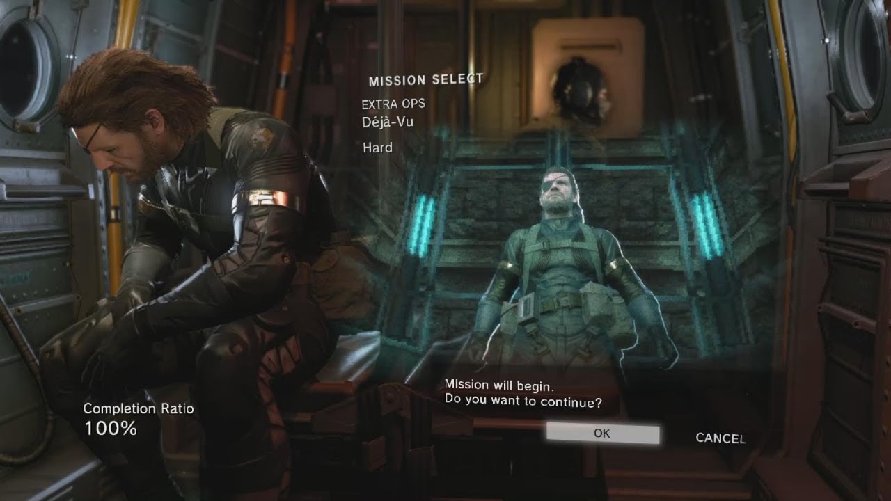 MGS V: GZ | (EXTRA OPS: Déjà-Vu) (Hard) (S-Rank)
