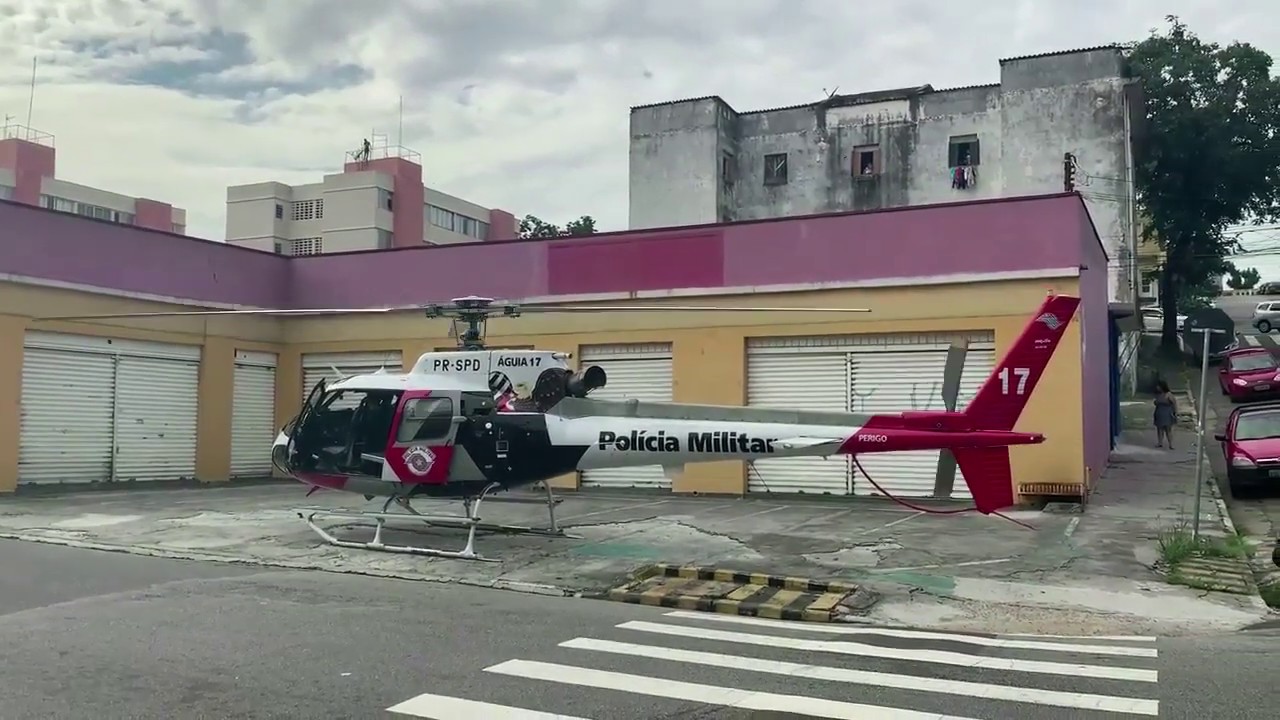 Helicóptero policia militar -  Águia 17