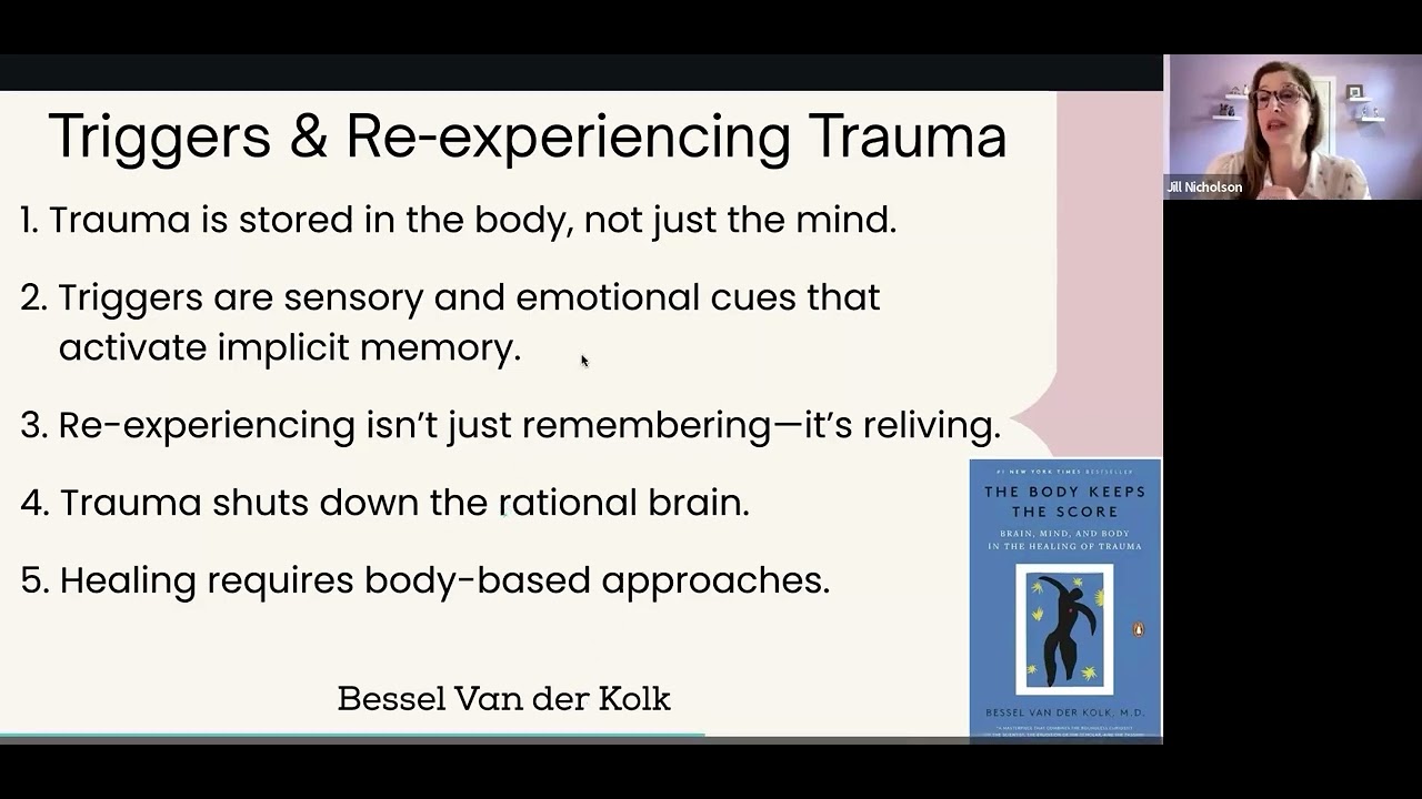 Triggers and Re-experiencing: Why Trauma Lives in the Body and How to Find Safety