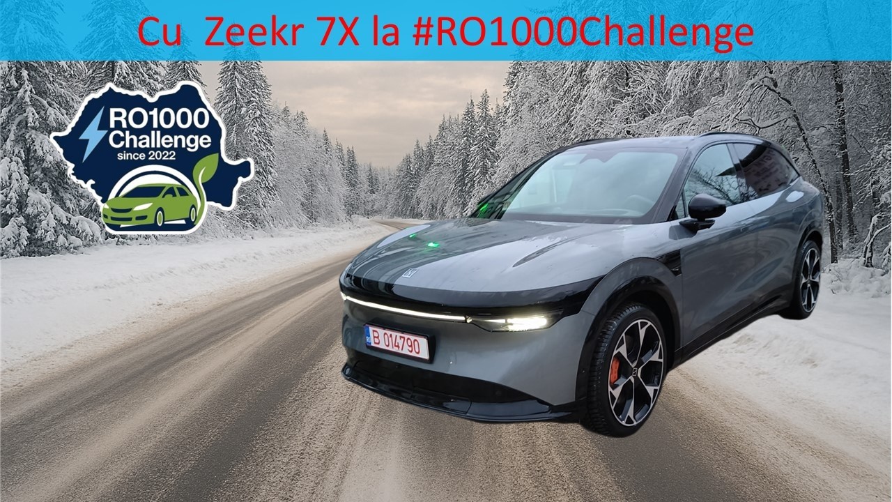 1000 km cu 40 de electrice: cum s-a descurcat Zeekr 7X?