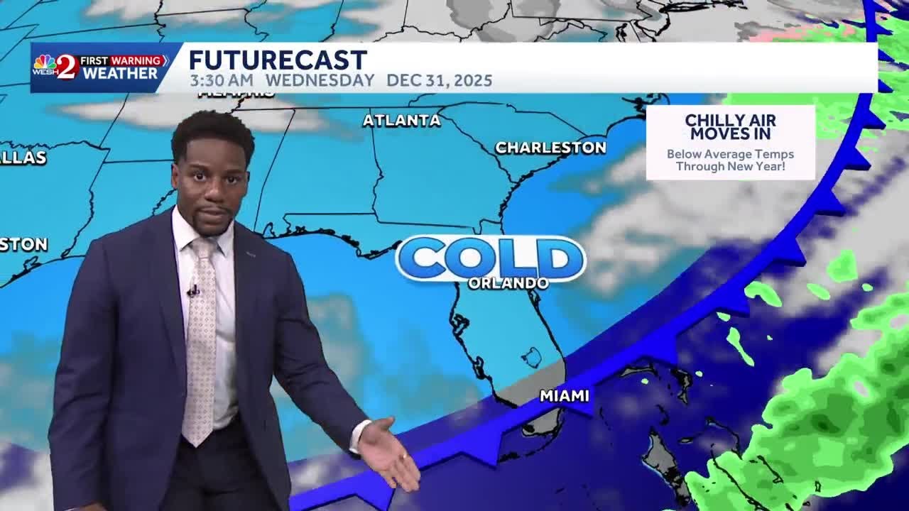 See Timing For Tonight's Dense Fog | Brutal Cool-Down Ahead for New Year's Eve