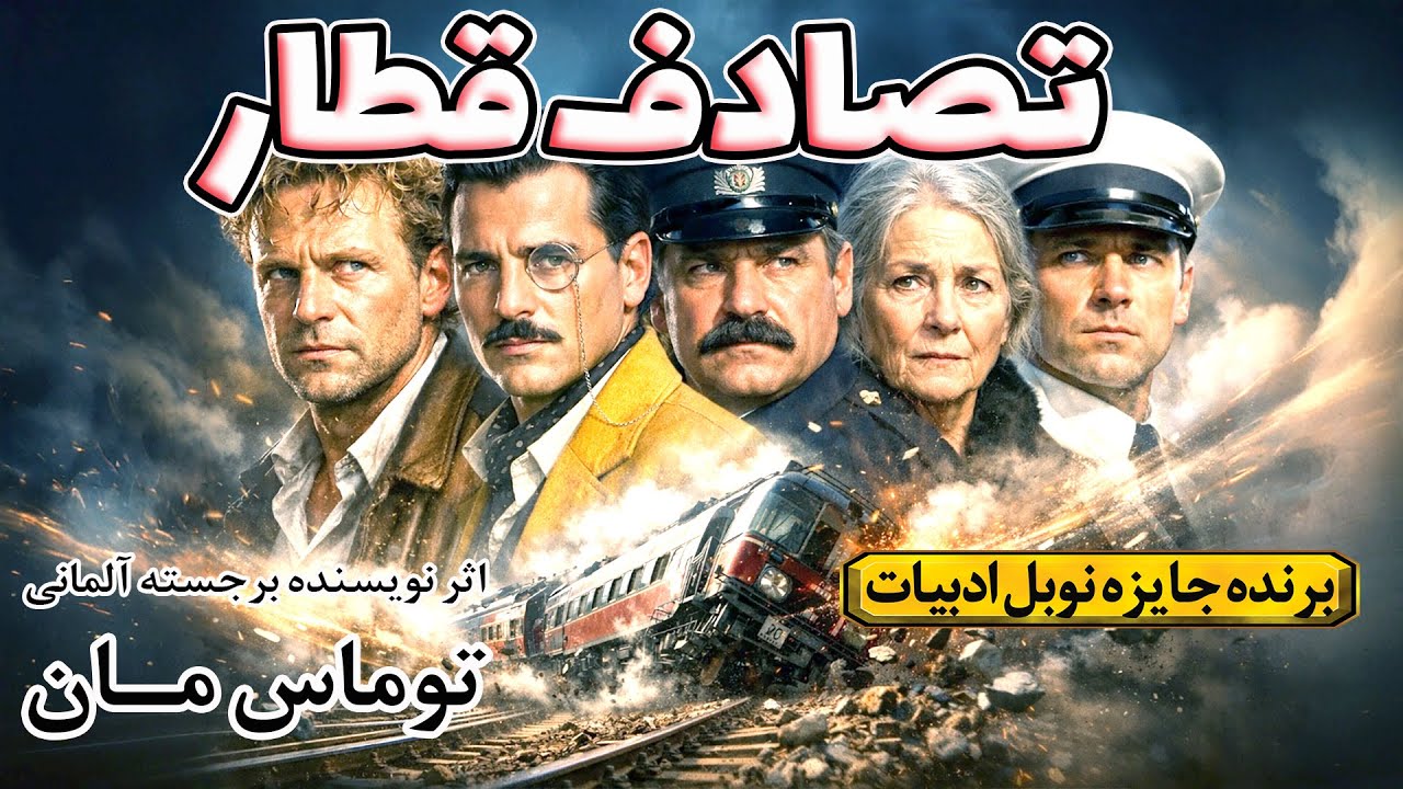 تصادف قطار| اثری از توماس مان | داستانی که با یک تصادف آغاز می‌شود* برنده جایزه نوبل ادبیات
