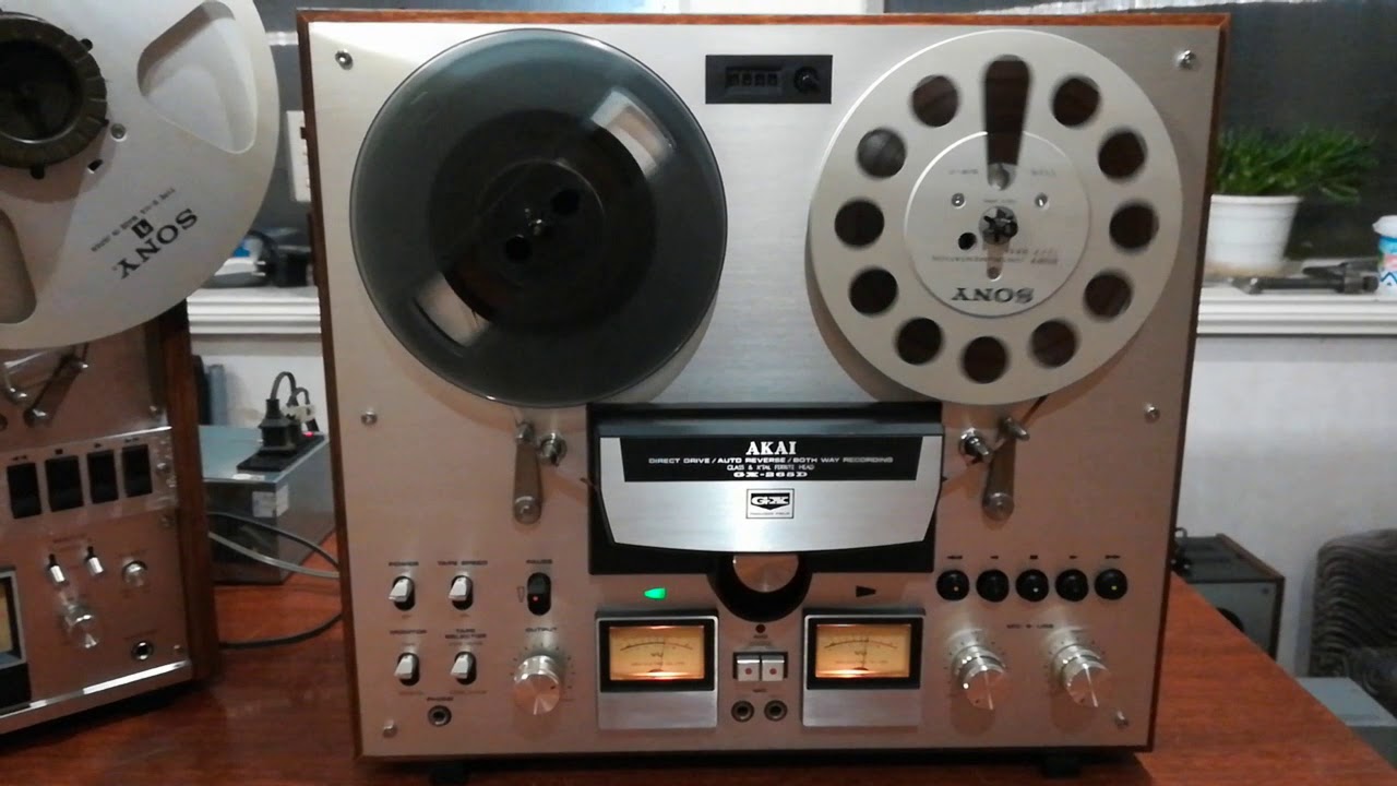 AKAI GX-265D demonstrate. 19.01.2021