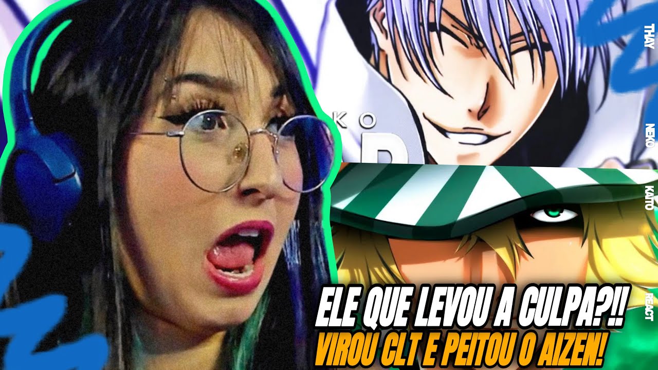 2 EM 1 BLEACH: NEKO - Como Uma Cobra | Gin Ichimaru & Benehime | Urahara Kisuke - KAITO | THAY REACT