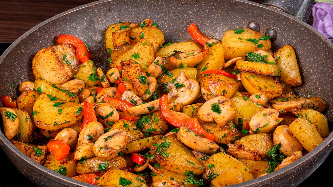 Unglaublich! Das perfekte Rezept mit Gemüse in 10 Minuten!