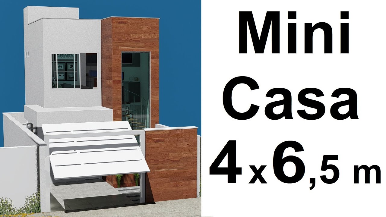 MINI CASA DE 4 x 6,5 metros - ESPECIAL FIM DE ANO
