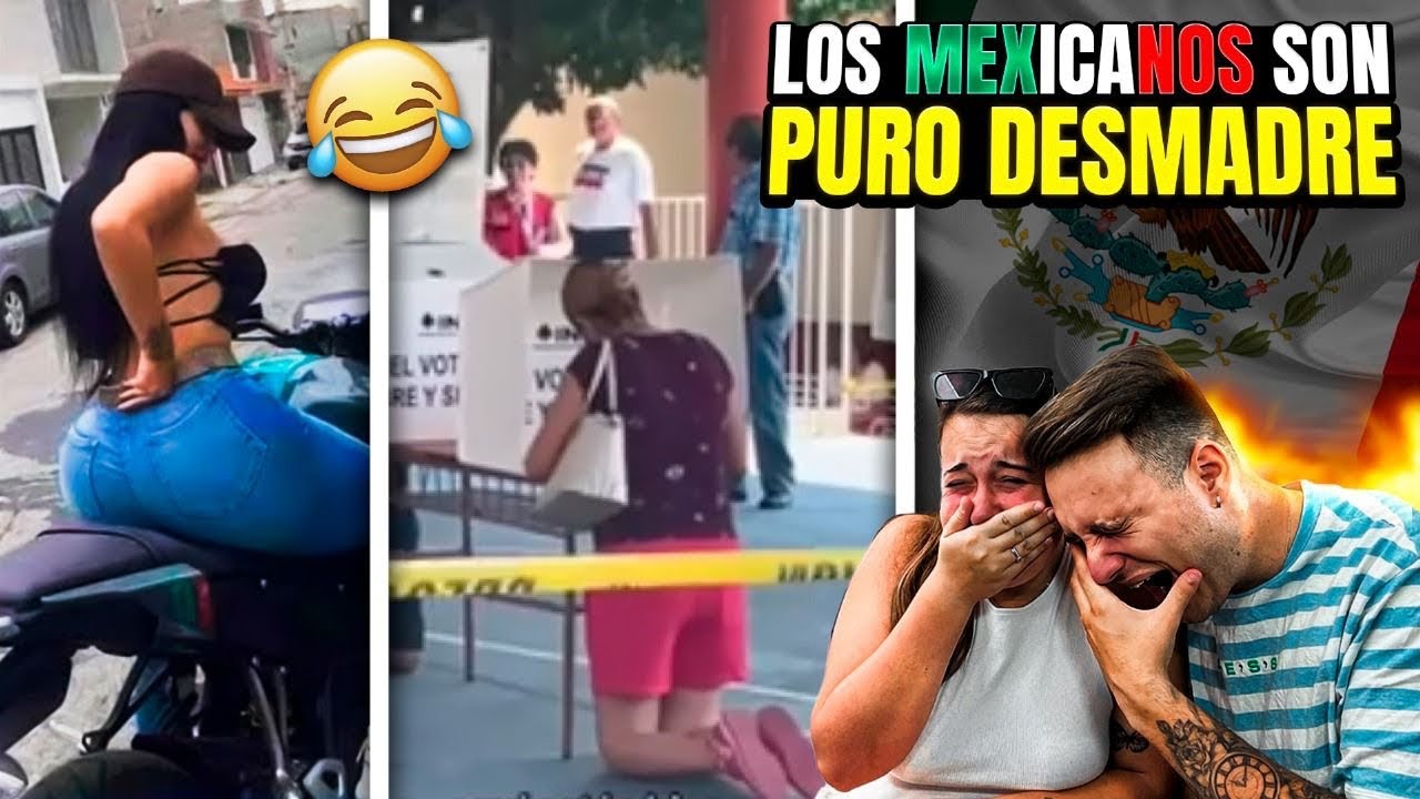 Los MEXICANOS son PURO DESMADRE en LAS VOTACIONES 😂🇲🇽 **esto SOLO pasa en México** jajajaja