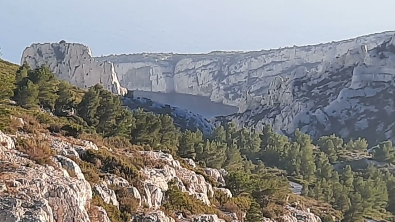 Balades dans les calanques de Marseille, décembre 2024