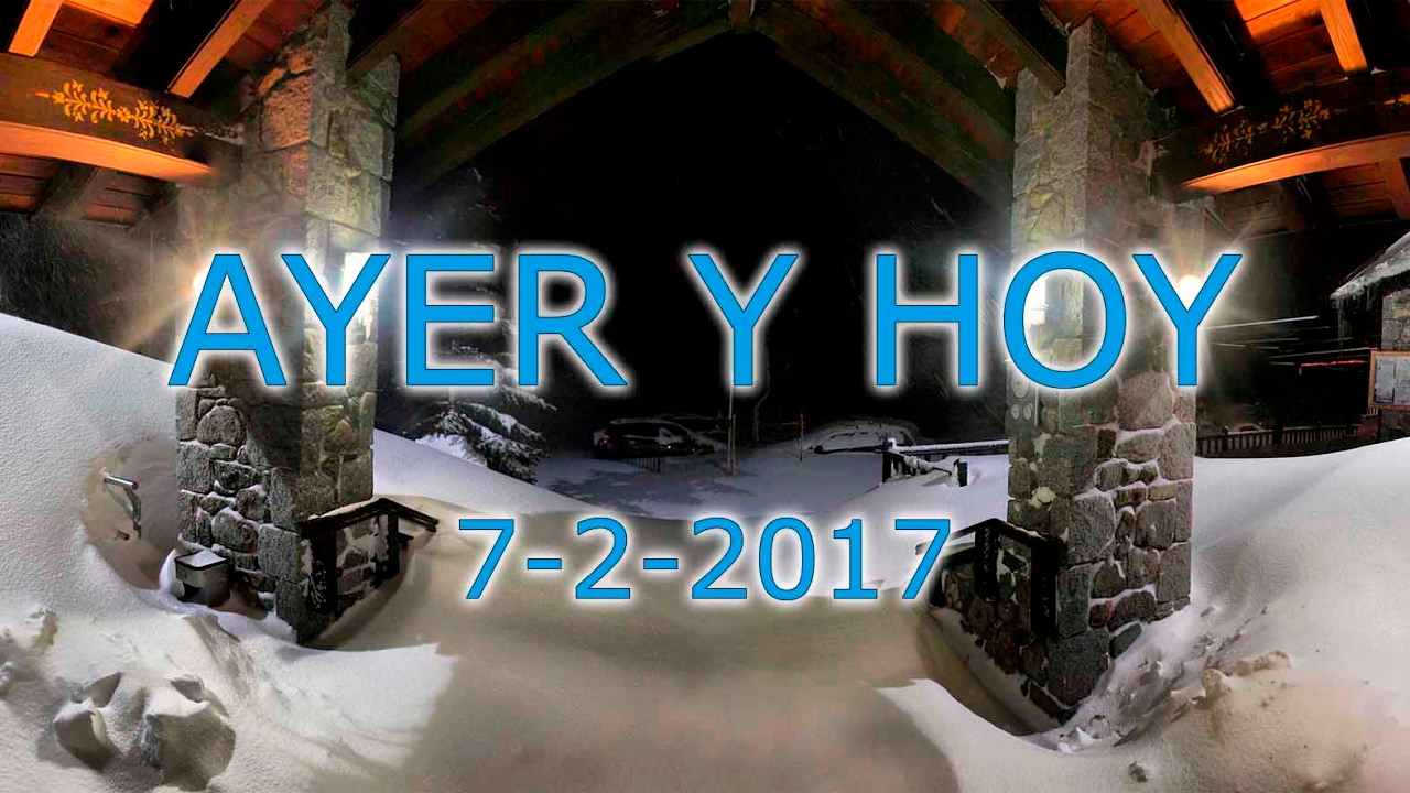 Llanos del Hospital. Ayer y hoy...incomunicados.