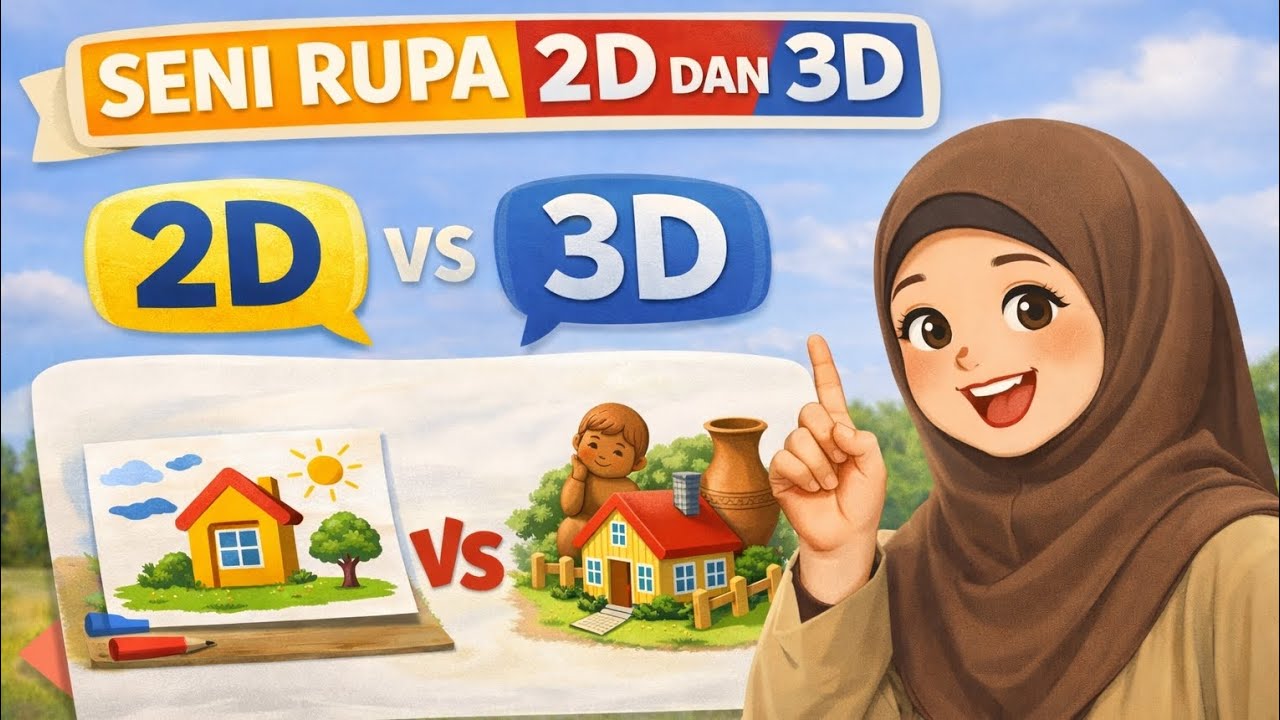 Seni Rupa 2D dan 3D