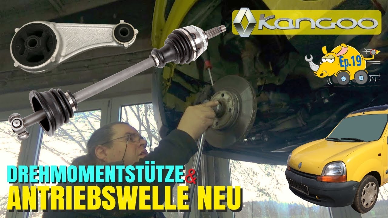 Antriebswelle & Drehmomentstütze am Renault Kangoo wechseln