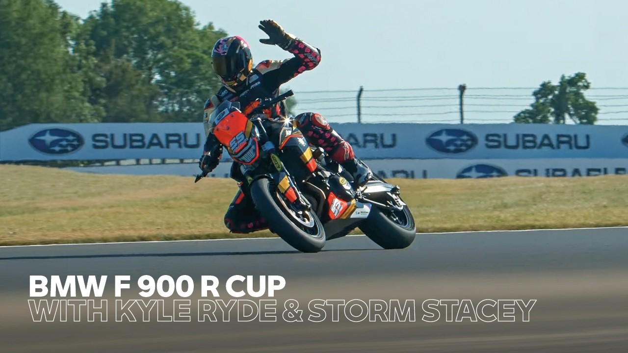 BMW F 900 R Cup at Donington Park with Kyle Ryde and Storm Stacey