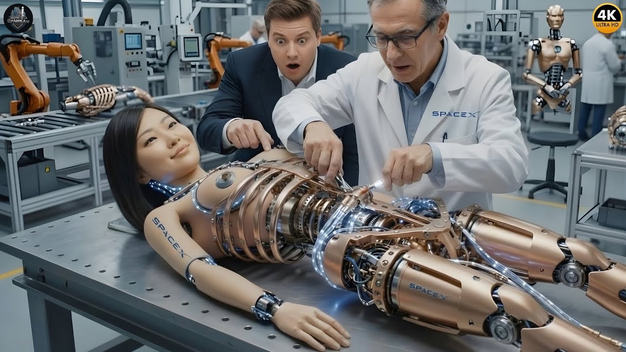 Dentro de la Fábrica Secreta del Robot Optimus de Tesla: Del Marco de Metal al Humanoide con IA