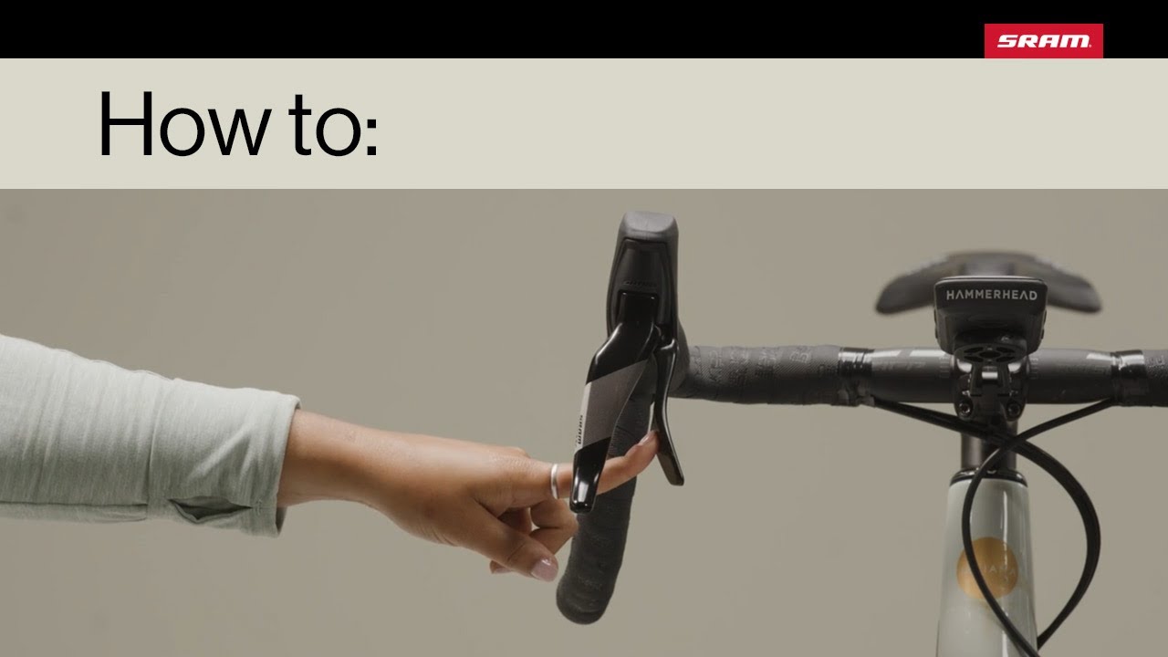 SRAM Road | How to: Shift with DoubleTap
