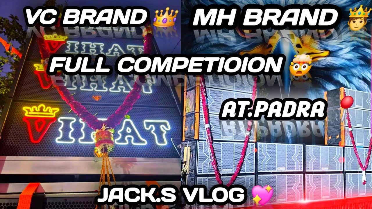 VC AUDIO 👑 VS MH BRAND 🤴 FULL COMPETITION👹 VLOG ❤️‍🔥
