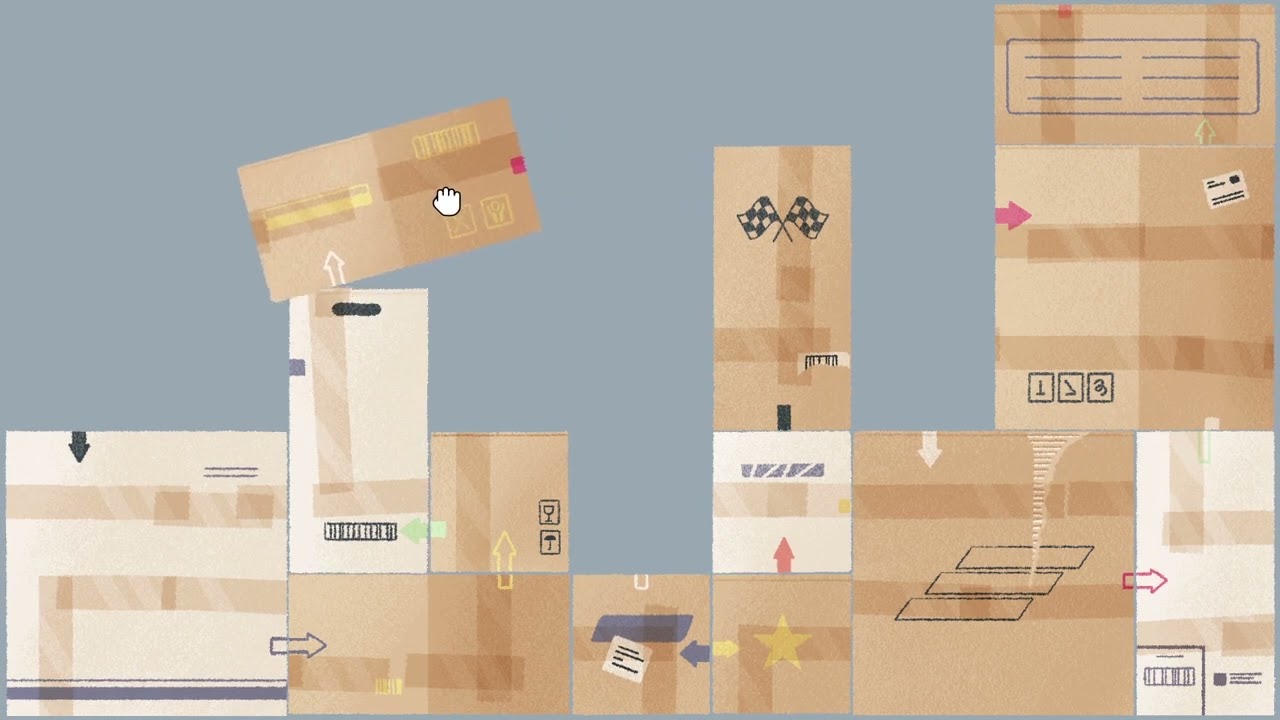 A Little to the Left | Boxes and cat
