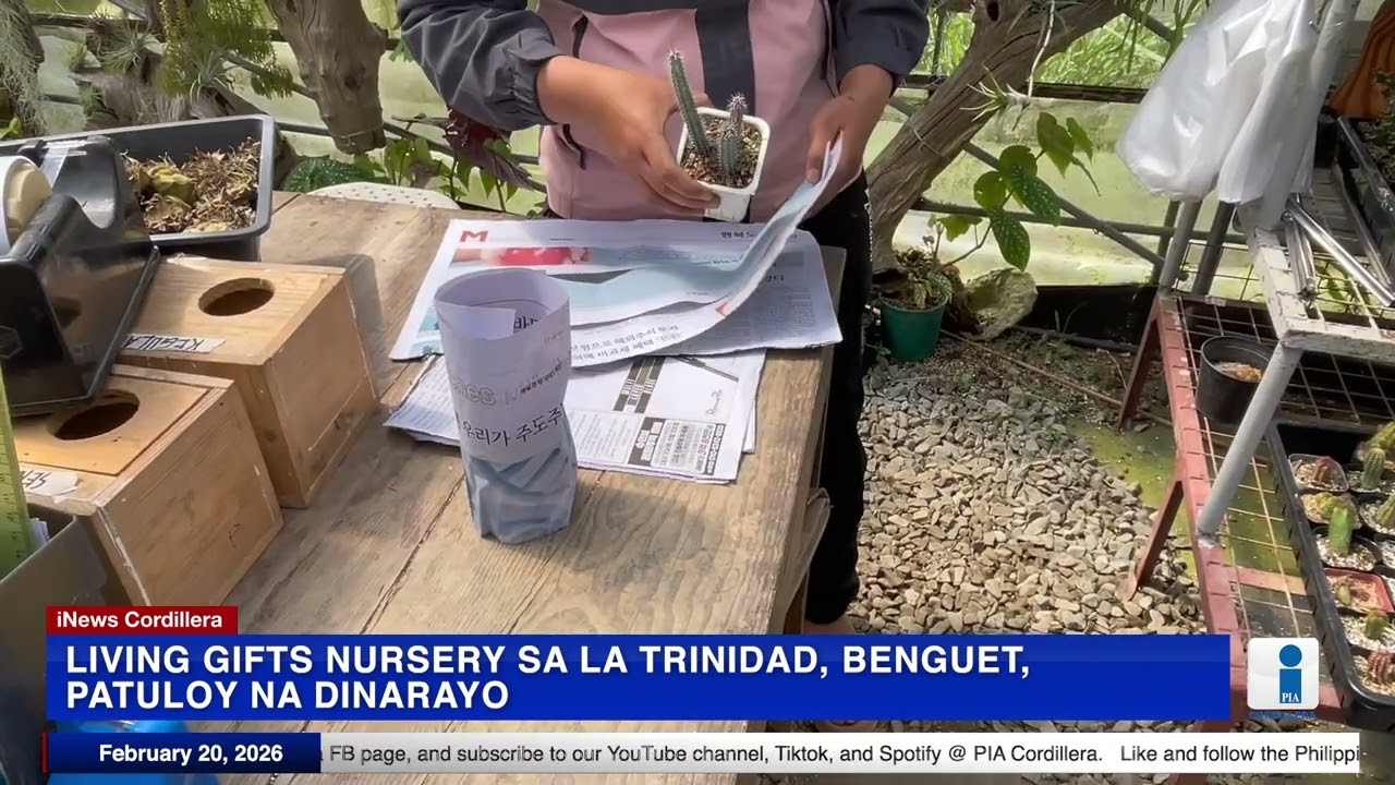PIANews | Living Gifts Nursery sa La Trinidad, Benguet, patuloy na dinarayo