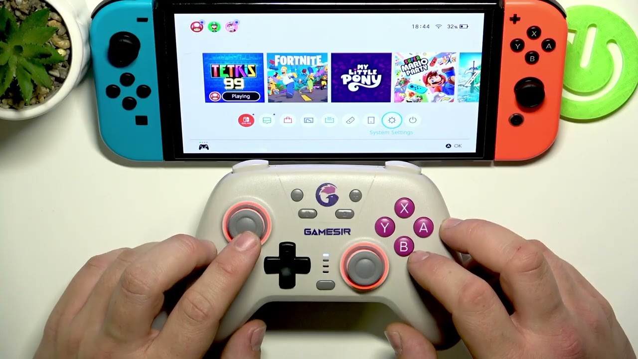 GameSir Nova HD Rumble &mdash; как включить или отключить вибрацию на Switch