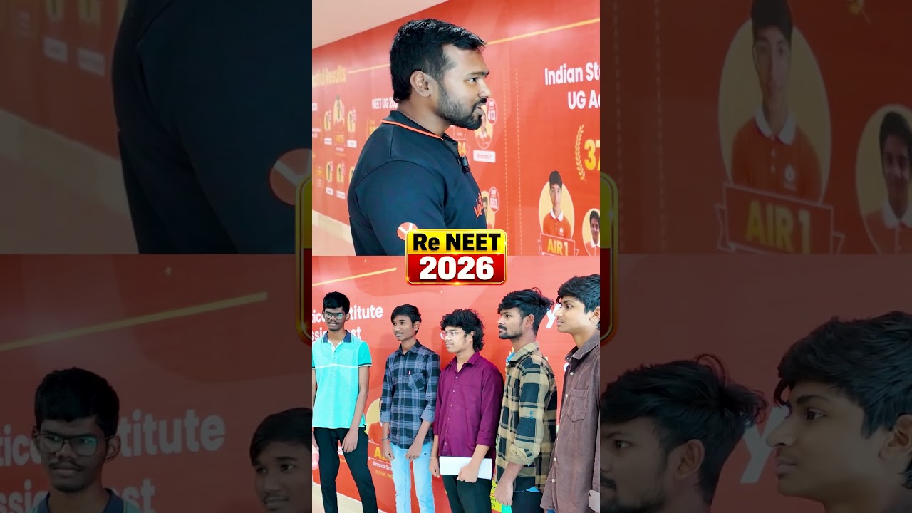 Blessings and Motivation by Vedantu Master Teacher before RE NEET 2026 🏆| Vedantu Learning Centre