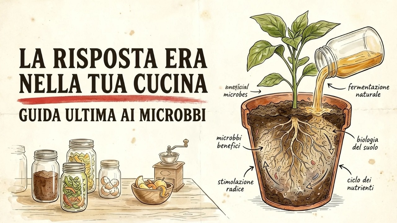 Anche le piante MORTE sono ESPLOSE! Nutri il tuo giardino con questo liquido microbico da $0