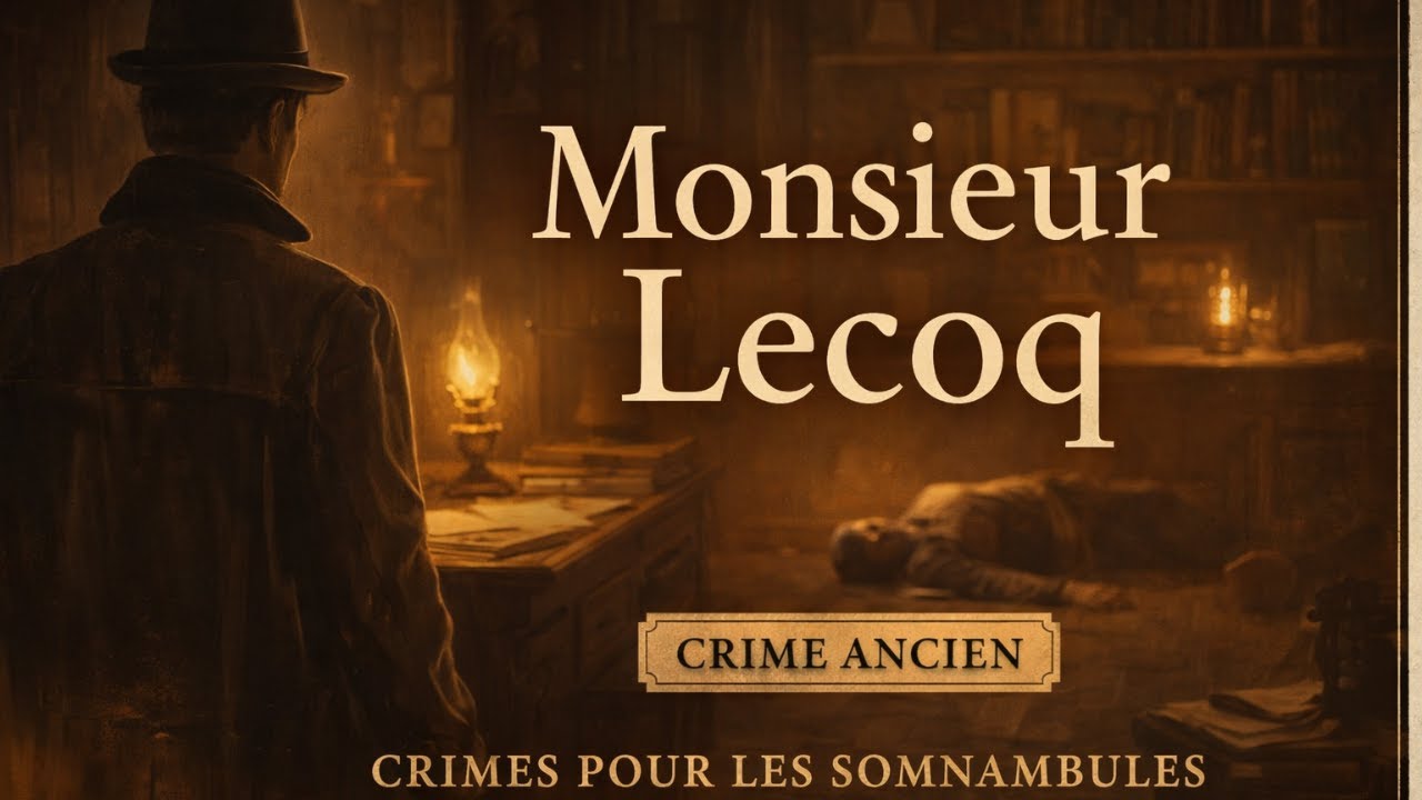 Monsieur Lecoq – Enquête criminelle dans le Paris du XIXᵉ siècle | Histoire pour dormir