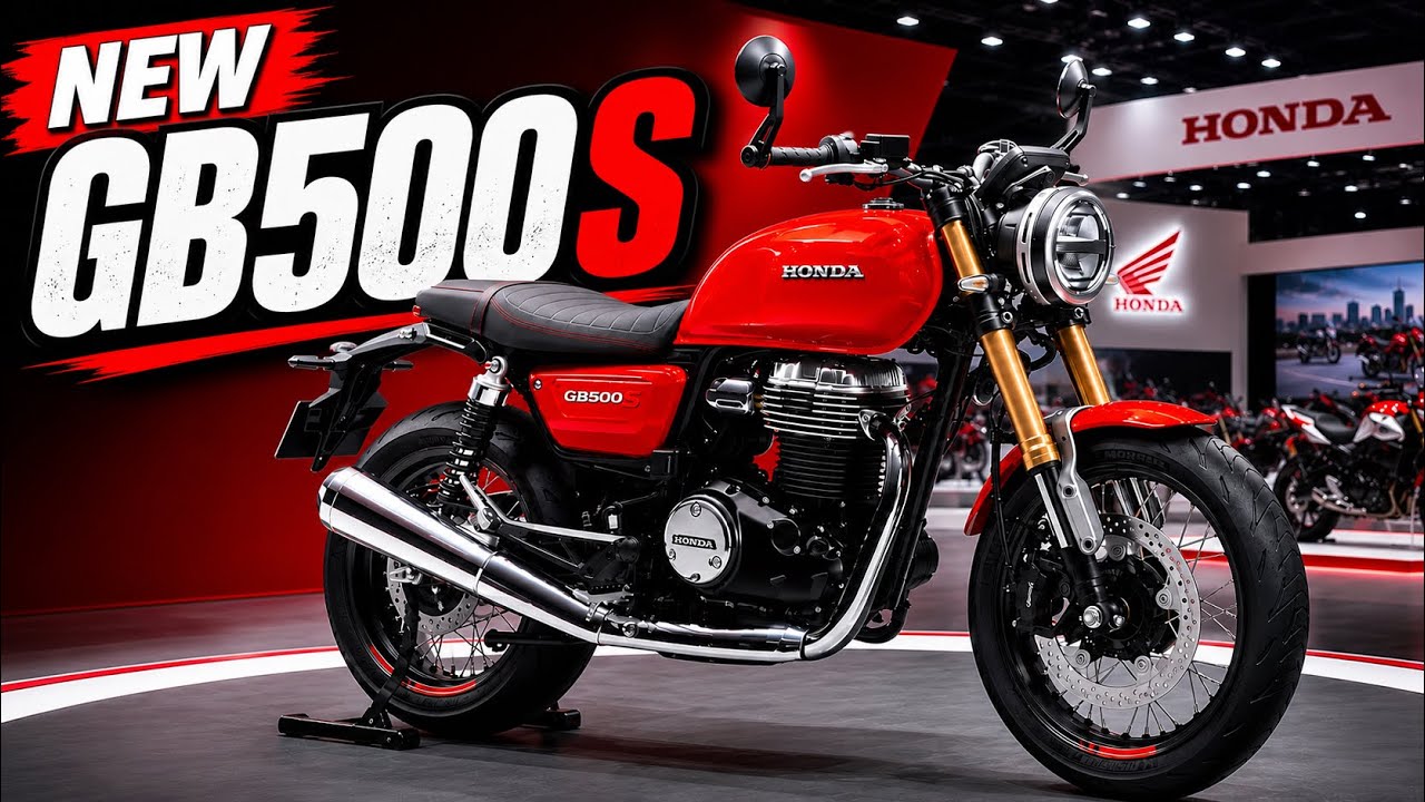 Honda GB500S 2027 скоро в продаже!! Возможно, это лучший ретро-мотоцикл Honda на сегодняшний день