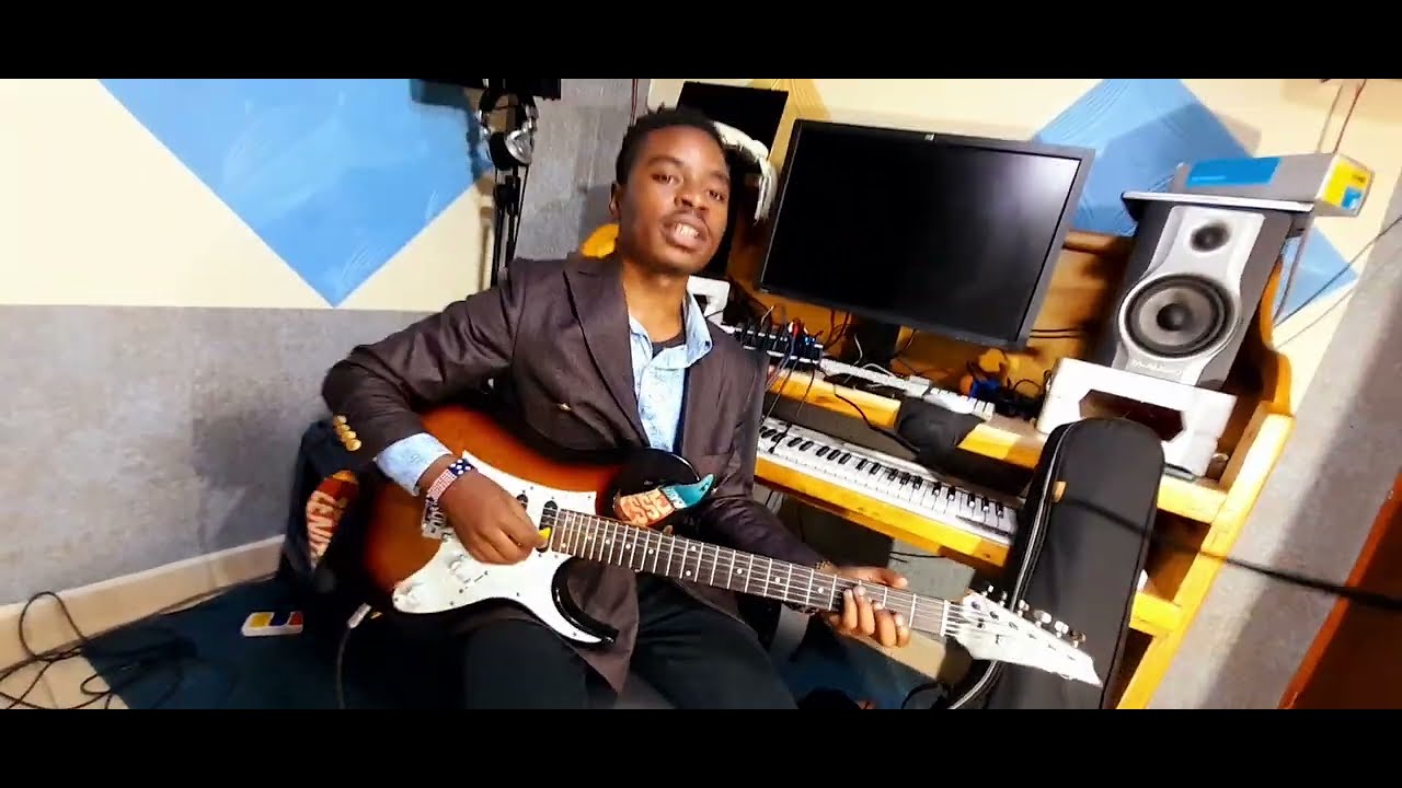from beginner to pro guitarist!tutoriel guitar solo flamme kapaya by Joel ngovi solaro