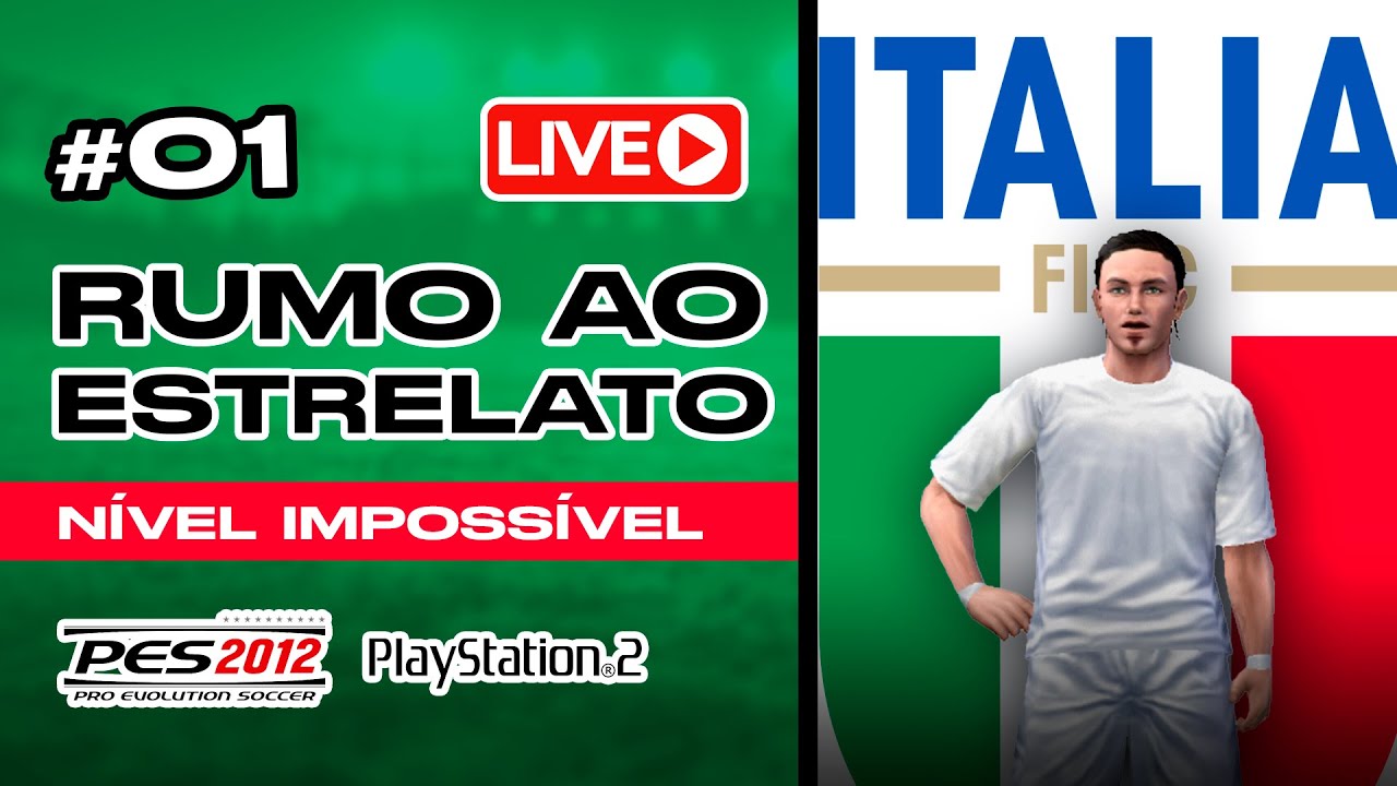 #01 É o Início do Albertini no futebol Profissional | Pes 2010 de Ps2 Com Mod Italiano