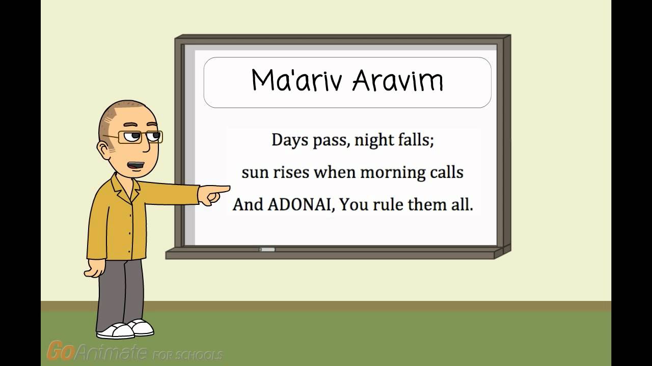 Let's Learn T'fillah: Ma'ariv Aravim 1