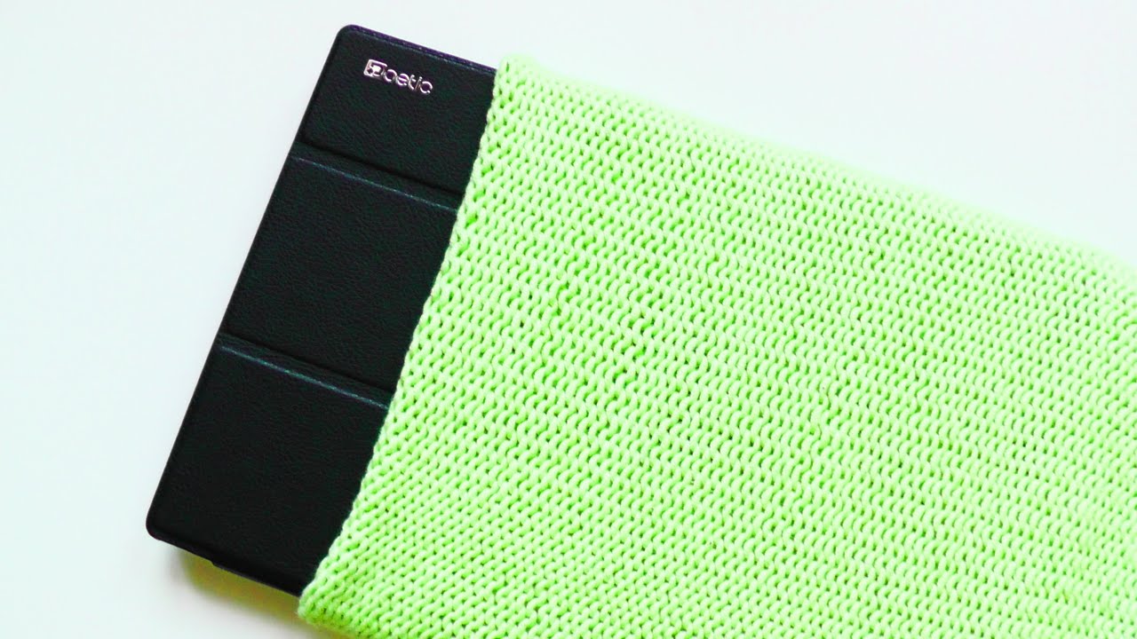 Tablet case knitting tutorial - &copy; Woolpedia