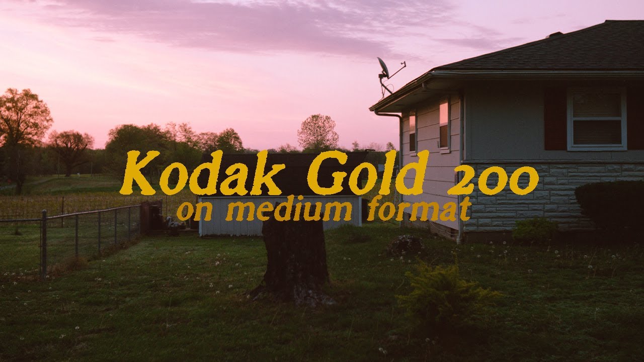 Shooting small towns with the new KODAK GOLD 200 on Medium Format