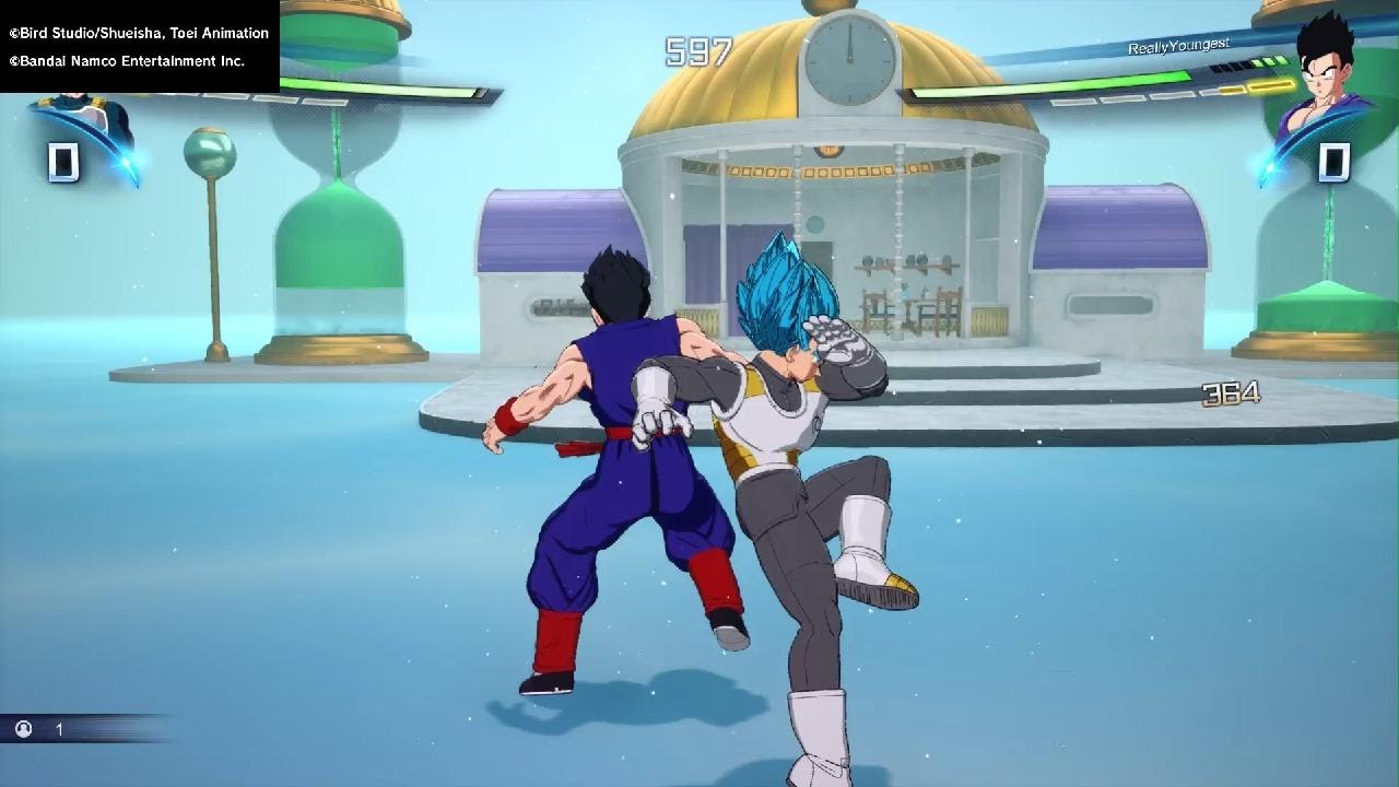 Blue Vegeta vs UltHan