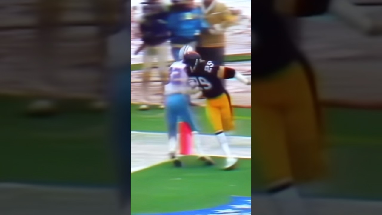 Worst Call In NFL History - 1979 AFC Championship Game - Mike Renfro Dan Pastorini - Oilers Steelers