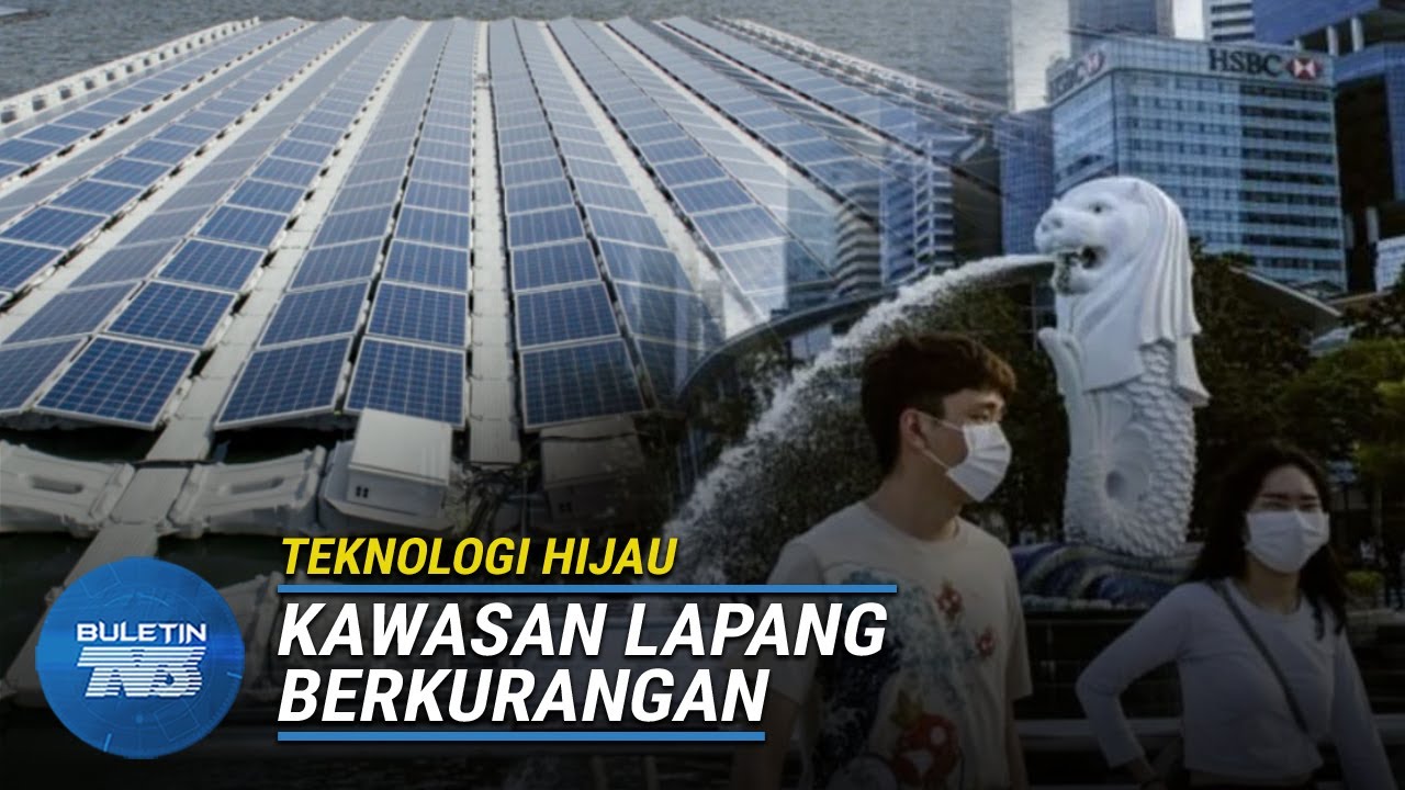 TEKNOLOGI HIJAU | Singapura Bina Ladang Solar Terapung Terbesar Dunia